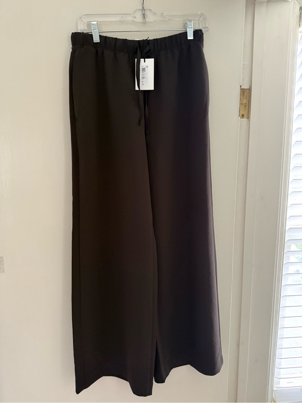 Aritizia lodge pant crepette - cocoa nib brown